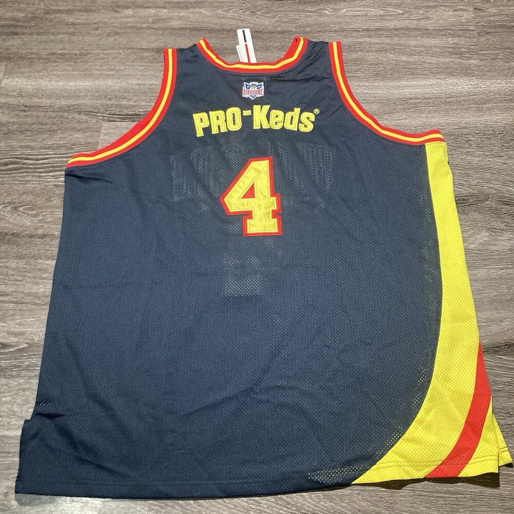 Pro Keds Vintage Y2K Harlem Kingdome Basketball Jersey Mens 2XL Blue